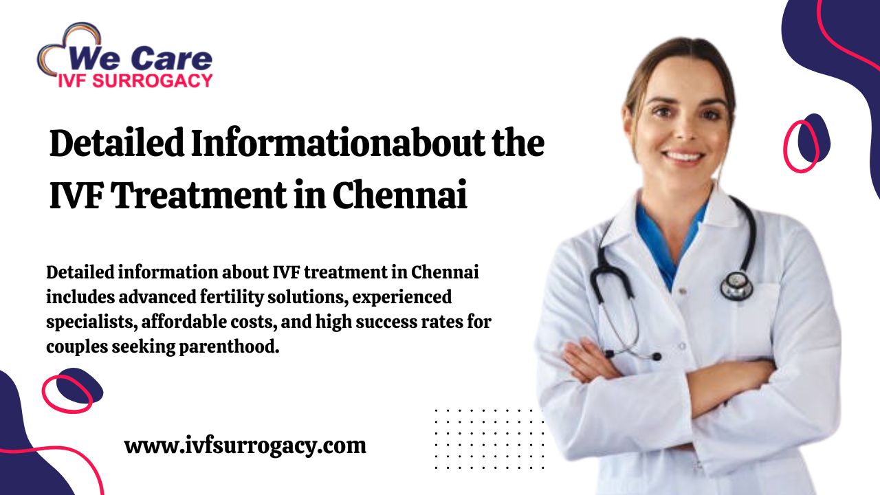 Detailed Informationabout the IVF Treatment in Chennai