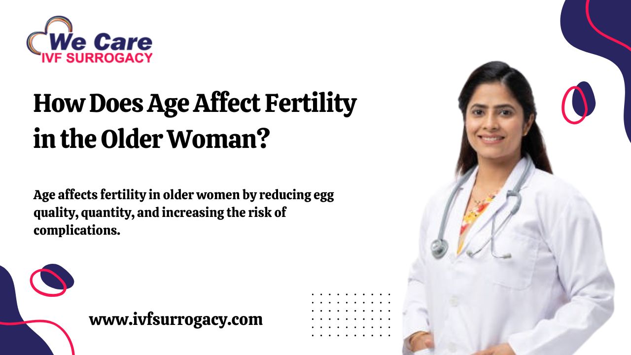 How Does Age Affect Fertility in the Older Woman?