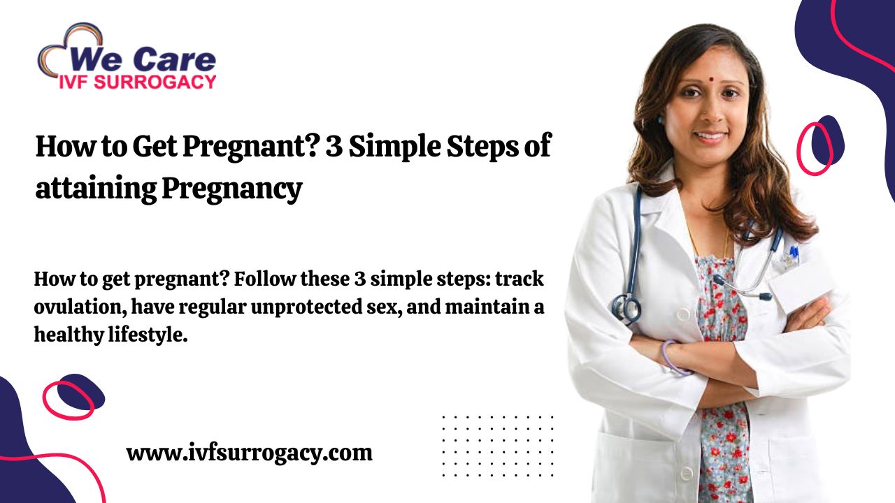 How to Get Pregnant? 3 Simple Steps of attaining Pregnancy