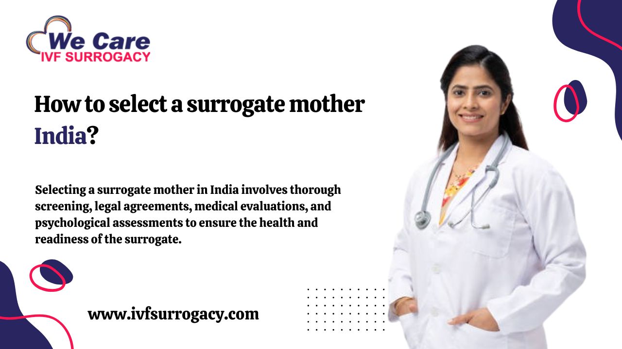 How to select a surrogate mother India?