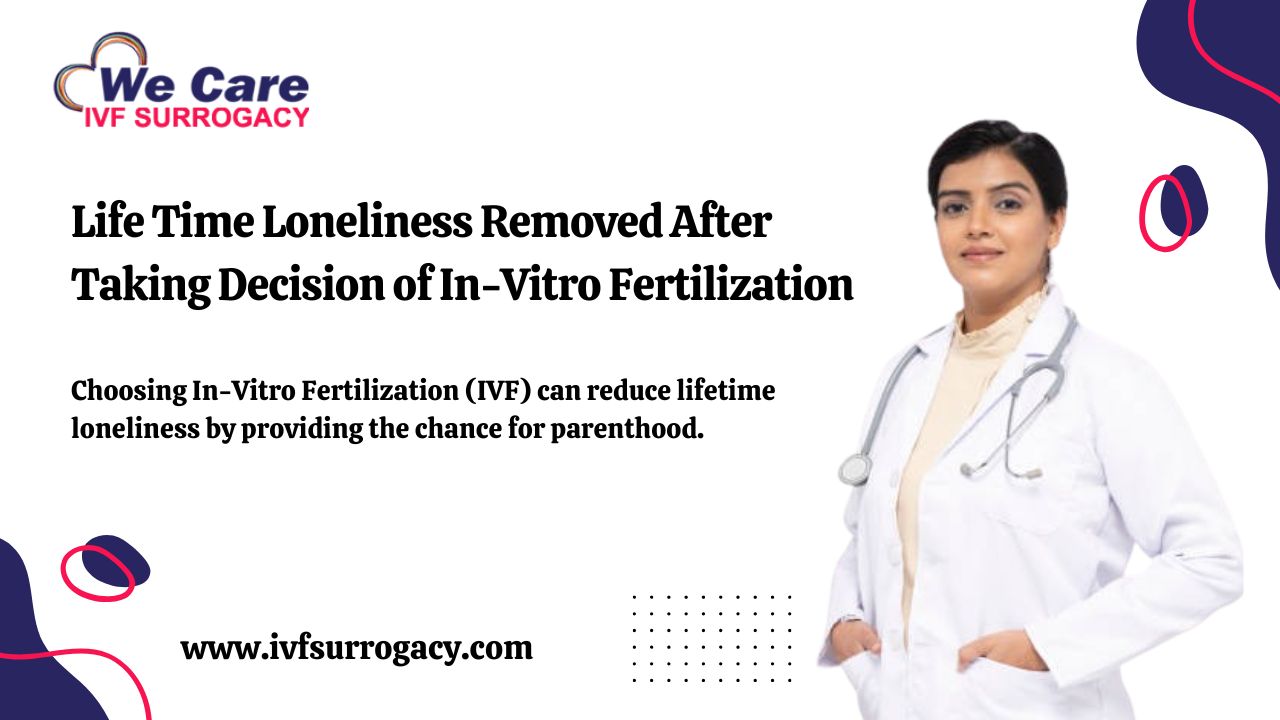 Life Time Loneliness Removed After Taking Decision of In-Vitro Fertilization