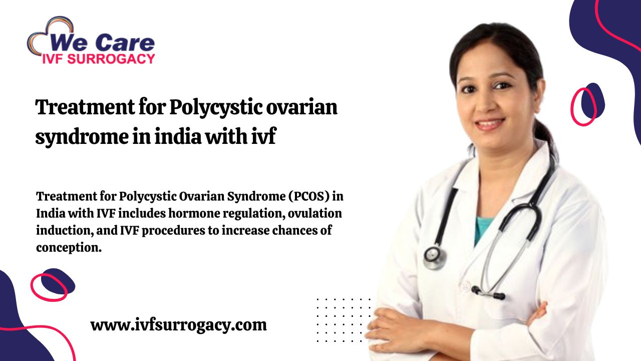 Treatment for Polycystic ovarian syndrome in india with ivf