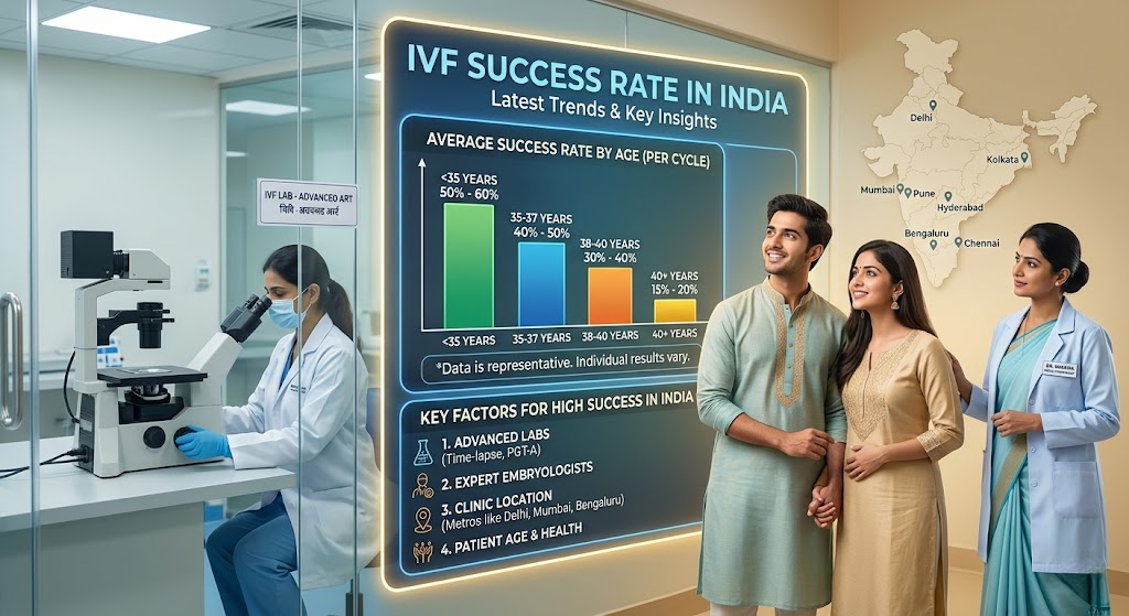 IVF Success Rate in India – We Care IVF Surrogacy
